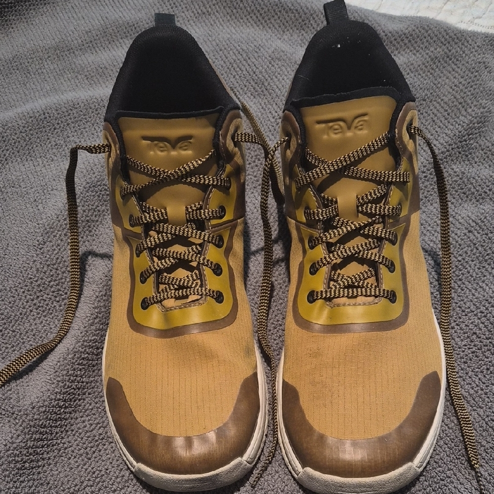 Teva Black and Tan Footwear